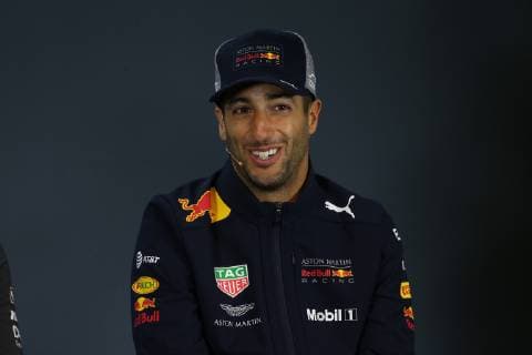 Photo4 LaPresse 18 10 2018 Austin, USA Grand Prix Formula One USA 2018 In the pic: Official Fia press conference PK Pressekonferenz Daniel Ricciardo (AUS) Red Bull Racing RB14  Copyright: xPhoto4 LaPressex