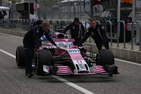 Photo4 LaPresse 18 10 2018 Austin, USA Grand Prix Formula One USA 2018 In the pic: Racing Point Force India F1 VJM11  Copyright: xPhoto4 LaPressex