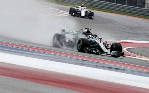 Motorsports: FIA Formula One World Championship WM Weltmeisterschaft 2018; Grand Prix; United States, FORMULA 1 PIRELLI 2018 UNITED STATES GRAND PRIX , Circuit of The Americas 44 Lewis Hamilton (GBR, Mercedes AMG Petronas F1 Team), Austin United States
