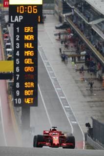 Motorsports: FIA Formula One World Championship WM Weltmeisterschaft 2018; Grand Prix; United States, FORMULA 1 PIRELLI 2018 UNITED STATES GRAND PRIX , Circuit of The Americas , 5 Sebastian Vettel (GER, Scuderia Ferrari) Austin United States