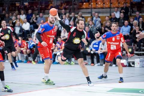 Luebbecke Germany 20 10 2018 2 HBL 2018 2019 TuS N Luebbecke vs HBW Balingen Weilstetten M Jens Bechtloff Luebbecke Luebbecke North Rhine Westphalia Germany Merkur Arena