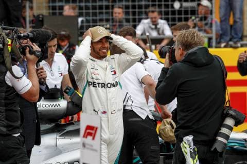 Motorsports: FIA Formula One World Championship WM Weltmeisterschaft 2018; Grand Prix; United States, FORMULA 1 PIRELLI 2018 UNITED STATES GRAND PRIX , Circuit of The Americas 44 Lewis Hamilton (GBR, Mercedes AMG Petronas F1 Team), Austin United States