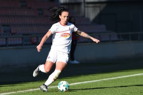 Peggy Nietgen FC Cologne 21 Cut Out Full Body Single Action Action Soccer 2 Women Bundesliga 1 FC Köln VfL Wolfsburg II DFB REGULATIONS PROHIBIT ANY USE OF PHOTOGRAPH AS IMAGE SEQUENCES AND OR QUASI VIDEO xmhx