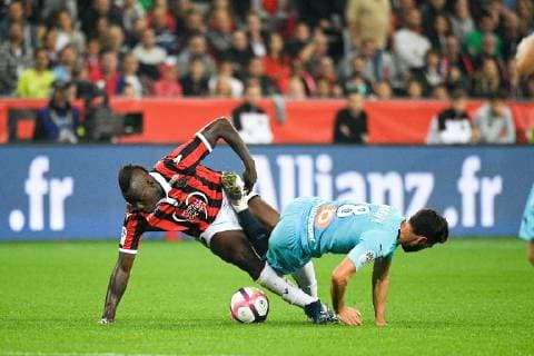 09 MARIO BALOTELLI (NICE) FOOTBALL : Nice vs Marseille - Ligue 1 Conforama - 21 10 2018 FEP Panoramic 