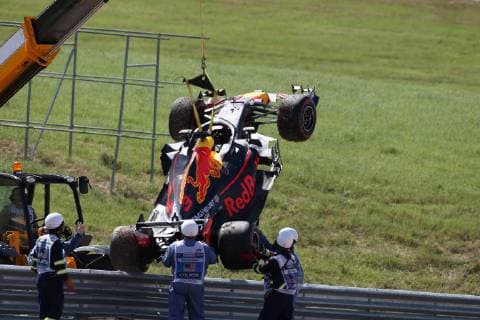 Photo4 LaPresse 21 10 2018 Austin, USA Grand Prix Formula One USA 2018 In the pic: race, Daniel Ricciardo (AUS) Red Bull Racing RB14 retires from the race  Copyright: xPhoto4 LaPressex