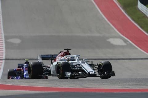 Photo4 LaPresse 21 10 2018 Austin, USA Grand Prix Formula One USA 2018 In the pic: race, Marcus Ericsson (SUE) Alfa Romeo Sauber C37  Copyright: xPhoto4 LaPressex