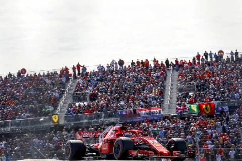 Motorsports: FIA Formula One World Championship WM Weltmeisterschaft 2018; Grand Prix; United States, FORMULA 1 PIRELLI 2018 UNITED STATES GRAND PRIX , Circuit of The Americas , 5 Sebastian Vettel (GER, Scuderia Ferrari) Austin United States