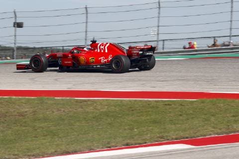 Motorsports: FIA Formula One World Championship WM Weltmeisterschaft 2018; Grand Prix; United States, FORMULA 1 PIRELLI 2018 UNITED STATES GRAND PRIX , Circuit of The Americas , 5 Sebastian Vettel (GER, Scuderia Ferrari) Austin United States