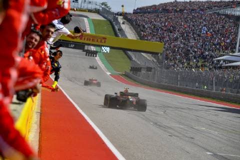 Motorsports: FIA Formula One World Championship WM Weltmeisterschaft 2018; Grand Prix; United States, FORMULA 1 PIRELLI 2018 UNITED STATES GRAND PRIX , Circuit of The Americas 33 Max Verstappen (NDL, Red Bull Racing), Austin United States