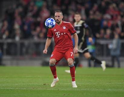 02 10 2018 Football UEFA Champions League Season 2018 2019 Preliminary Round 2 Gameday FC Bayern Munich Ajax Amsterdam 1 1 Franck Ribery Bayern Muenchen Team2