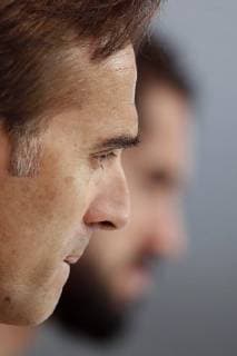 Real Madrid s head coach Julen Lopetegui gives a press conference PK Pressekonferenz held following a training session at the team s Valdebebas Sports City in Madrid, Spain, 22 October 2018. Real Madrid will face Viktoria Plzen in their UEFA Champions League soccer match on 23 October 2018. Press conference of Real Madrid !ACHTUNG: NUR REDAKTIONELLE NUTZUNG!  Copyright: xJAVIERxLIZÓNx GRAF2108 20181022-636758143123298982