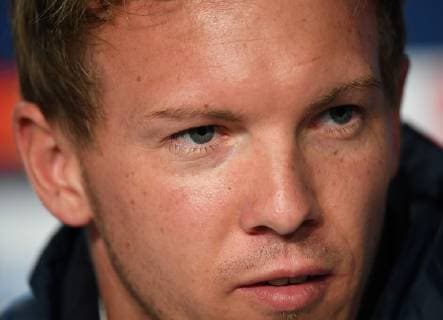 22 10 2018 xmeix Football UEFA Champions League Press Conference Final training TSG 1899 Hoffenheim Olympique Lyon emspor v Hoffenheim coach Julian Nagelsmann DFL DFB REGULATIONS PROHIBIT ANY USE OF PHOTOGRAPH as IMAGE SEQUENCES and or QUASI VIDEO Sinsheim prio:1