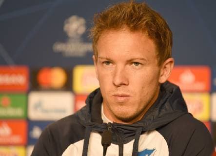 22 10 2018 xmeix Football UEFA Champions League Press Conference Final training TSG 1899 Hoffenheim Olympique Lyon emspor v Hoffenheim coach Julian Nagelsmann DFL DFB REGULATIONS PROHIBIT ANY USE OF PHOTOGRAPH as IMAGE SEQUENCES and or QUASI VIDEO Sinsheim prio:1
