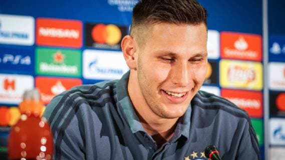 Niklas Suele 4 Bayern Munich at the Press Conference AEK Athens vs Bayern Munich Muenchen Football Preliminary Round Champions League 22 10 2018 Athens Athens Greece Copyright: xkolbert-press GiannisxAlexopoulosx