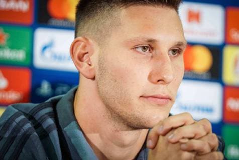 Niklas Suele 4 Bayern Munich at the Press Conference AEK Athens vs Bayern Munich Muenchen Football Preliminary Round Champions League 22 10 2018 Athens Athens Greece Copyright: xkolbert-press GiannisxAlexopoulosx