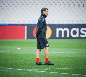 Head Coach Nico Kovac FC Bayern Muenchen watches the training training AEK Athens vs Bayern Munich Muenchen Football Preliminary Round Champions League 22 10 2018 Athens Athens Greece Copyright: xkolbert-press GiannisxAlexopoulosx