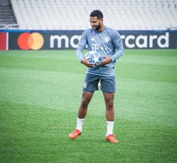 Serge Gnabry 22 Bayern Muenchen Training AEK Athens vs Bayern Munich Soccer Preliminary Round Champions League 22 10 2018 Athens Athens Greece Copyright: xkolbert-press GiannisxAlexopoulosx