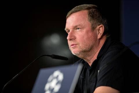 Viktoria Plzen s head coach Pavel Vrba attends a press conference PK Pressekonferenz in Madrid, Spain, 22 October 2018, on the eve of the UEFA Champions League group G soccer match between Real Madrid and Viktoria Plzen at Santiago Bernabeu Stadium. Viktoria Plzen s press conference in Madrid !ACHTUNG: NUR REDAKTIONELLE NUTZUNG!  Copyright: xRodrigoxJimenezx GRAF2427 20181022-636758331177210621