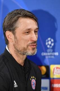 Bayern Munchen, press conference PK Pressekonferenz Bayern Munchen s Niko Kovac attends a press conference one day before the game for UEFA Champions League against AEK Athens and Bayer Munchen, at OAKA Stadium in Athens, Greece, 22 October 2018 Copyright: xAlexxNicodimx