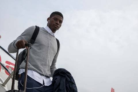 23 10 2018 Football Season 2018 2019 Champions League Arrival of FC Schalke 04 in Istanbul Turkey Breel EMBOLO FC Schalke 04 Istanbul Turkey