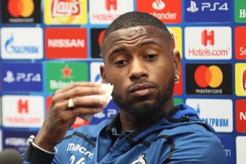 Club s Stefano Denswil pictured during a press conference PK Pressekonferenz of Belgian soccer team Club Brugge KV, Tuesday 23 October 2018 in Brugge. Tomorrow Club will meet French club AS Monaco on day three the UEFA Champions League, in group A. BRUNOxFAHY  x05453353x