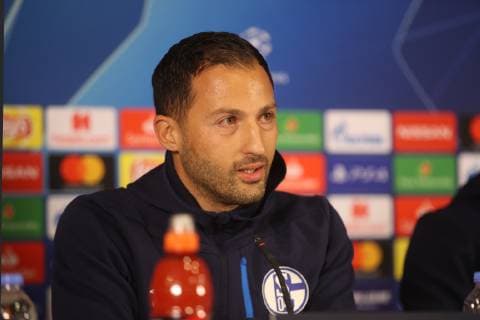 23 10 2018 Football Season 2018 2019 Champions League Final training and final training of FC Schalke 04 in Istanbul Turkey Head coach Domenico TEDESCO FC Schalke 04 Istanbul Turk Telekom Stadyumu Turkey