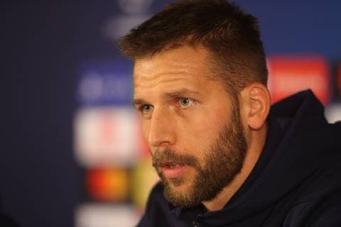 23 10 2018 Football Season 2018 2019 Champions League Final training and final training of FC Schalke 04 in Istanbul Turkey Guido BURGSTALLER FC Schalke 04 Istanbul Turk Telekom Stadyumu Turkey