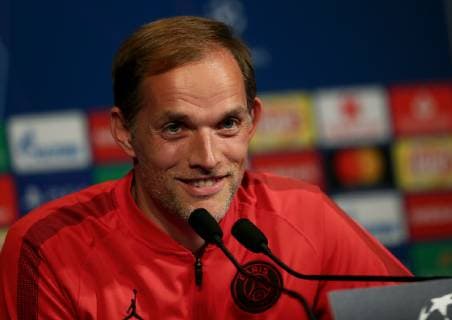 October 23, 2018 - Paris, France - PSG manager Thomas Tuchel at Parc des Princes in Paris, France on October 23, 2018. PSG press conference PK Pressekonferenz : UEFA Champions League Group C  - ZUMAn230 20181023_zaa_n230_170 Copyright: xMatteoxCiambellix