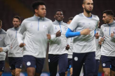 23 10 2018 Football Season 2018 2019 Champions League Final training and final training of FC Schalke 04 in Istanbul Turkey Breel EMBOLO FC Schalke 04 Istanbul Türk Telekom Stadyumu Turkey