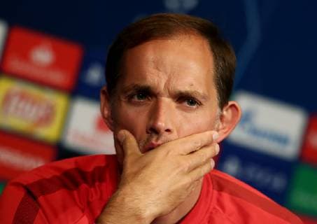 October 23, 2018 - Paris, France - PSG manager Thomas Tuchel at Parc des Princes in Paris, France on October 23, 2018. PSG press conference PK Pressekonferenz : UEFA Champions League Group C  - ZUMAn230 20181023_zaa_n230_202 Copyright: xMatteoxCiambellix