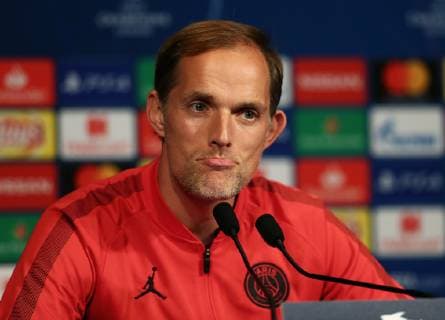 October 23, 2018 - Paris, France - PSG manager Thomas Tuchel at Parc des Princes in Paris, France on October 23, 2018. PSG press conference PK Pressekonferenz : UEFA Champions League Group C  - ZUMAn230 20181023_zaa_n230_206 Copyright: xMatteoxCiambellix