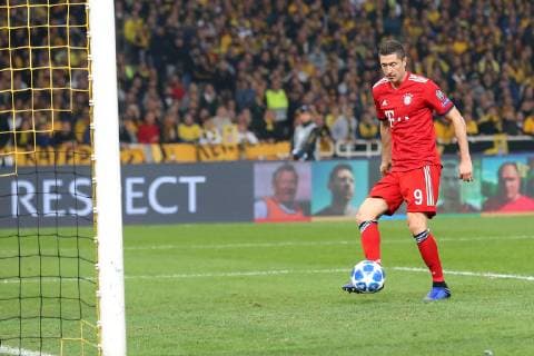 2 0 AEK Athens vs Bayern Munich Muenchen Soccer Champions League Group Stage 23 10 2018 AEK Athens vs Bayern Munich Soccer Champions League Group Stage 23 10 2018 Athens Copyright: xLanger Eibner-Pressefotox EP_HLR