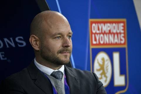 Before the start of the match Manager Director Professional Football Alexander Rosen TSG 1899 Hoffenheim Logo TSG 1899 Hoffenheim vs Olympique Lyon Champions League CL Group Stage 23 10 2018 DFL REGULATIONS PROHIBIT ANY USE OF PHOTOGRAPH AS IMAGE SEQUENCES AND OR QUASI VIDEO TSG 1899 Hoffenheim vs Olympique Lyon