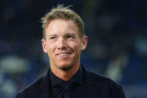 23 10 2018 xtvx Football UEFA Champions League TSG 1899 Hoffenheim Olympique Lyon emspor v l Coach Julian Nagelsmann TSG 1899 Hoffenheim Portrait DFL DFB REGULATIONS PROHIBIT ANY USE OF PHOTOGRAPH as IMAGE SEQUENCES and or QUASI VIDEO Sinsheim