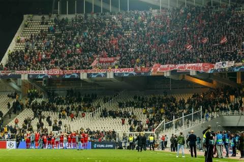 Greece Athens 22 10 2018 UEFA Champions League 2018 19 Season Preliminary Round Group Stage Group E 3 Gameday AEK Athens FC Bayern Muenchen Bayern final victory DeFodi048