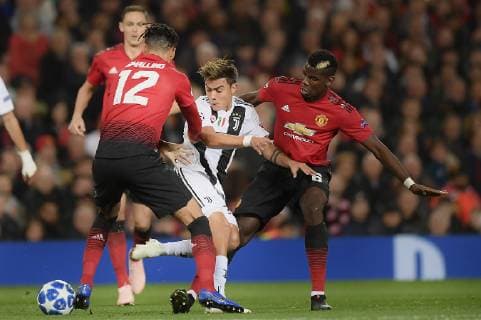 Photo LaPresse - Fabio Ferrari October 23, 2018 Manchester, United Kingdom soccer Manchester United ManU vs Juventus Fc - Uefa Champions League 2018 2019 - "Old Trafford" Stadium - Group H. In the pic:Dybala Paulo Exequiel (Juventus F.C.);  Copyright: xFabioxFerrari LaPressex