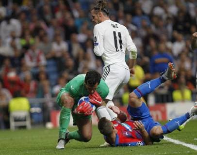 Soccer match between Real Madrid and Viktoria Plzen of the Champions League 2018 2019 held at the Santiago Bernabeu stadium in Madrid Photo Jose Cuesta 261 Cordon Press Gareth Bale  xJosexLuisxCuestax xx
