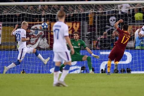Gol di Cengiz Under Roma. Goal celebration. Roma 23-10-2018 Stadio Olimpico Football Calcio UEFA Champions League 2018 2019 AS Roma - CSKA Moscow Foto Antonietta Baldassarre Insidefoto AntoniettaxBaldassarre