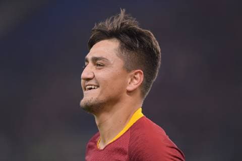Fußball, CL, AS Rom - ZSKA Moskau Photo Luciano Rossi AS Roma LaPresse 23 10 2018 Roma (Italy) Soccer AS Roma - CSKA Mosca Uefa Champions League 2018 2019 - Olimpico Stadium of Roma In the pic: Cengiz Under  Copyright: xLucianoxRossi ASxRoma LaPresse Lx