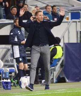 Sinsheim Football Champions League TSG Hoffenheim vs Olympique Lyon Julian Nagelsmann Coach Hoffenheim