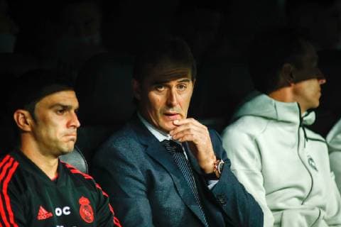 October 23, 2018 - Madrid, MADRID, SPAIN - Julen Lopetegui of Real Madrid during the UEFA Champions League football match between Real Madrid and Viktoria Plzen on October 23th, 2018 at Santiago Bernabeu stadium in Madrid, Spain. Soccer: Champions League - Real Madrid v Viktoria Plzen - ZUMAa181 20181023_zaa_a181_116 Copyright: xAFP7x