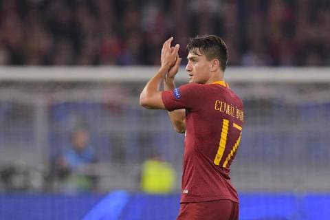 Fußball, CL, AS Rom - ZSKA Moskau Photo Luciano Rossi AS Roma LaPresse 23 10 2018 Roma (Italy) Soccer AS Roma - CSKA Mosca Uefa Champions League 2018 2019 - Olimpico Stadium of Roma In the pic: Cengiz Under  Copyright: xLucianoxRossi ASxRoma LaPresse Lx