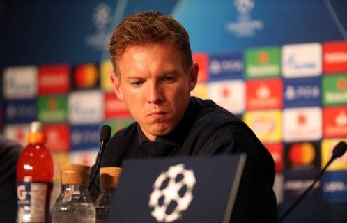TSG 1899 Hoffenheim Olympique Lyon Germany Sinsheim 23 10 2018 Football UEFA Champions League Season 2018 2019 3 Rounds TSG 1899 Hoffenheim Olympique Lyon Julian Nagelsmann Coach TSG 1899 Hoffenheim