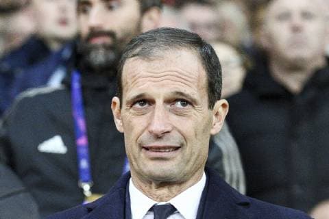 October 23, 2018 - Manchester, United Kingdom - Juventus coach Massimiliano Allegri during the Uefa Champions League Group Stage football match n.3 Manchester United ManU - JUVENTUS on 23 10 2018 at the Old Trafford in Manchester, England. Manchester United v Juventus - UEFA Champions League Group H  - ZUMAn230 20181023_zaa_n230_457 Copyright: xMatteoxBottanellix