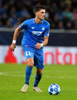 23 10 2018 xfux Football UEFA Champions League TSG 1899 Hoffenheim Olympique Lyon emporer Florian Grillitsch TSG 1899 Hoffenheim FREISTELLER Sinsheim