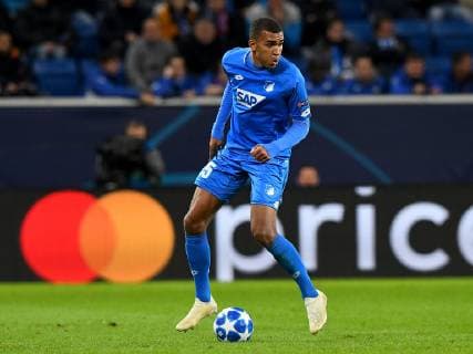 23 10 2018 xfux Football UEFA Champions League TSG 1899 Hoffenheim Olympique Lyon emporer Kevin Akpoguma TSG 1899 Hoffenheim FREISTELLER Sinsheim