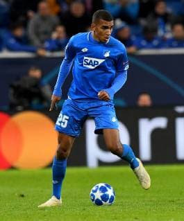 23 10 2018 xfux Football UEFA Champions League TSG 1899 Hoffenheim Olympique Lyon emporer Kevin Akpoguma TSG 1899 Hoffenheim FREISTELLER Sinsheim