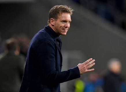 23 10 2018 xfux Football UEFA Champions League TSG 1899 Hoffenheim Olympique Lyon emspor v l Manager Julian Nagelsmann TSG 1899 Hoffenheim gives instructions gesticulating gestures gestures gestures gestures gesticulate gesticolando Sinsheim