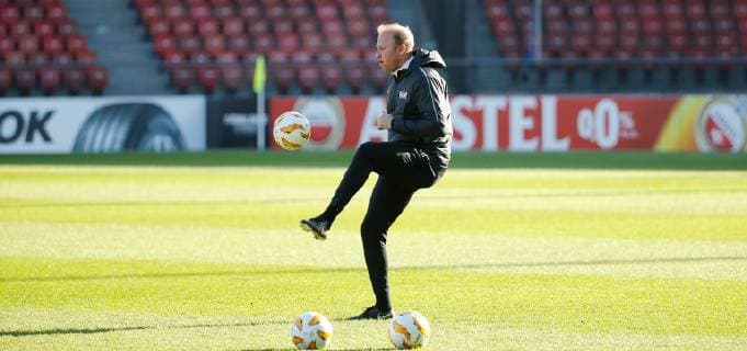 24 10 2018 Stadion Letzigrund Zurich SWITZERLAND Season 2018 2019 Men Soccer UEFA Europa League Final training FCZ Manager Ludovic Magnin FC Zurich