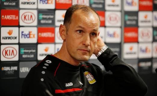 24 10 2018 Letzigrund Stadium Zurich SWITZERLAND Season 2018 2019 Men Football UEFA Europa League Media Morning Coach Heiko Herrlich Bayer Leverkusen